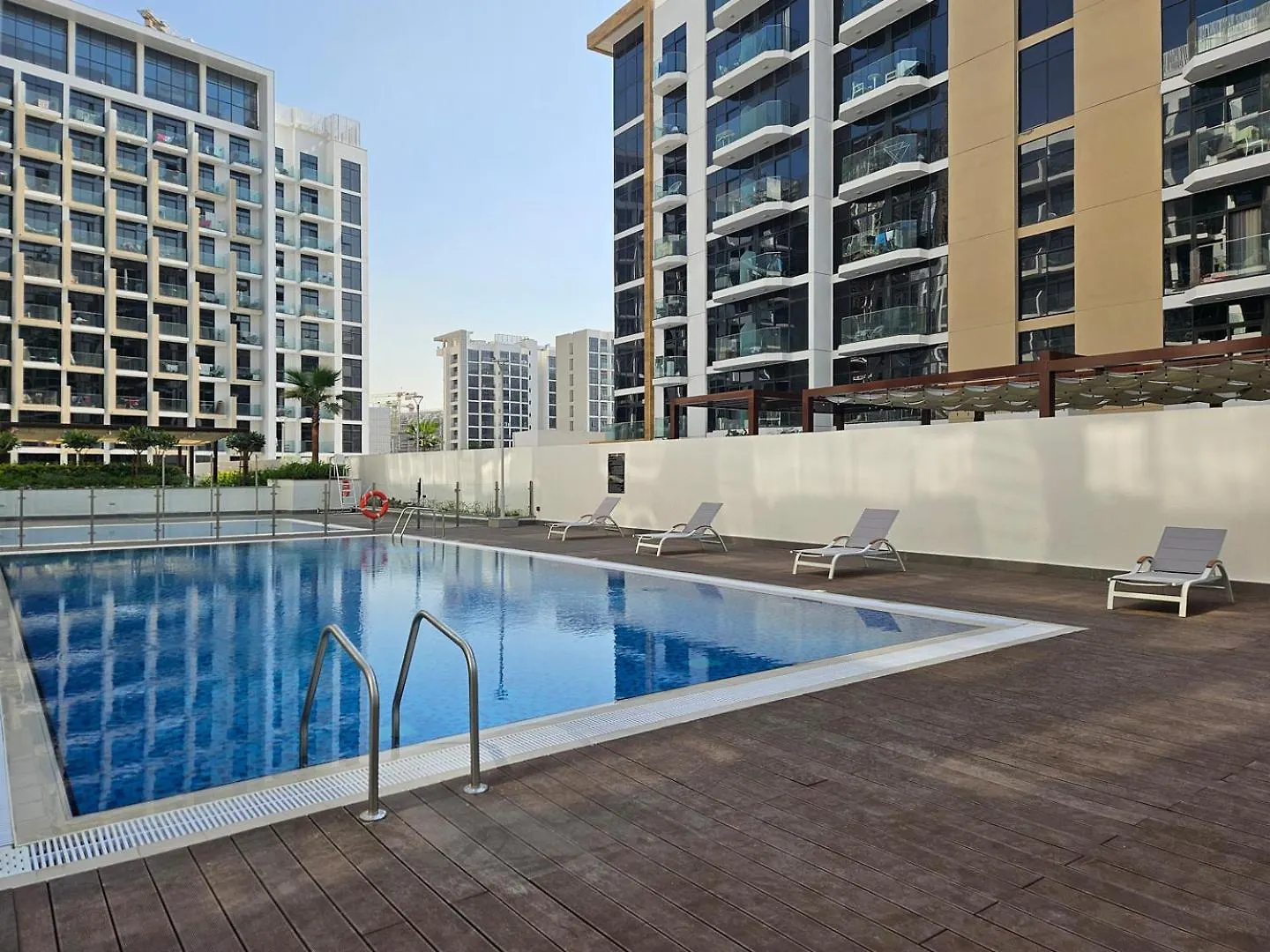 Spacious Boho Studio Pool View Dubai Apartment