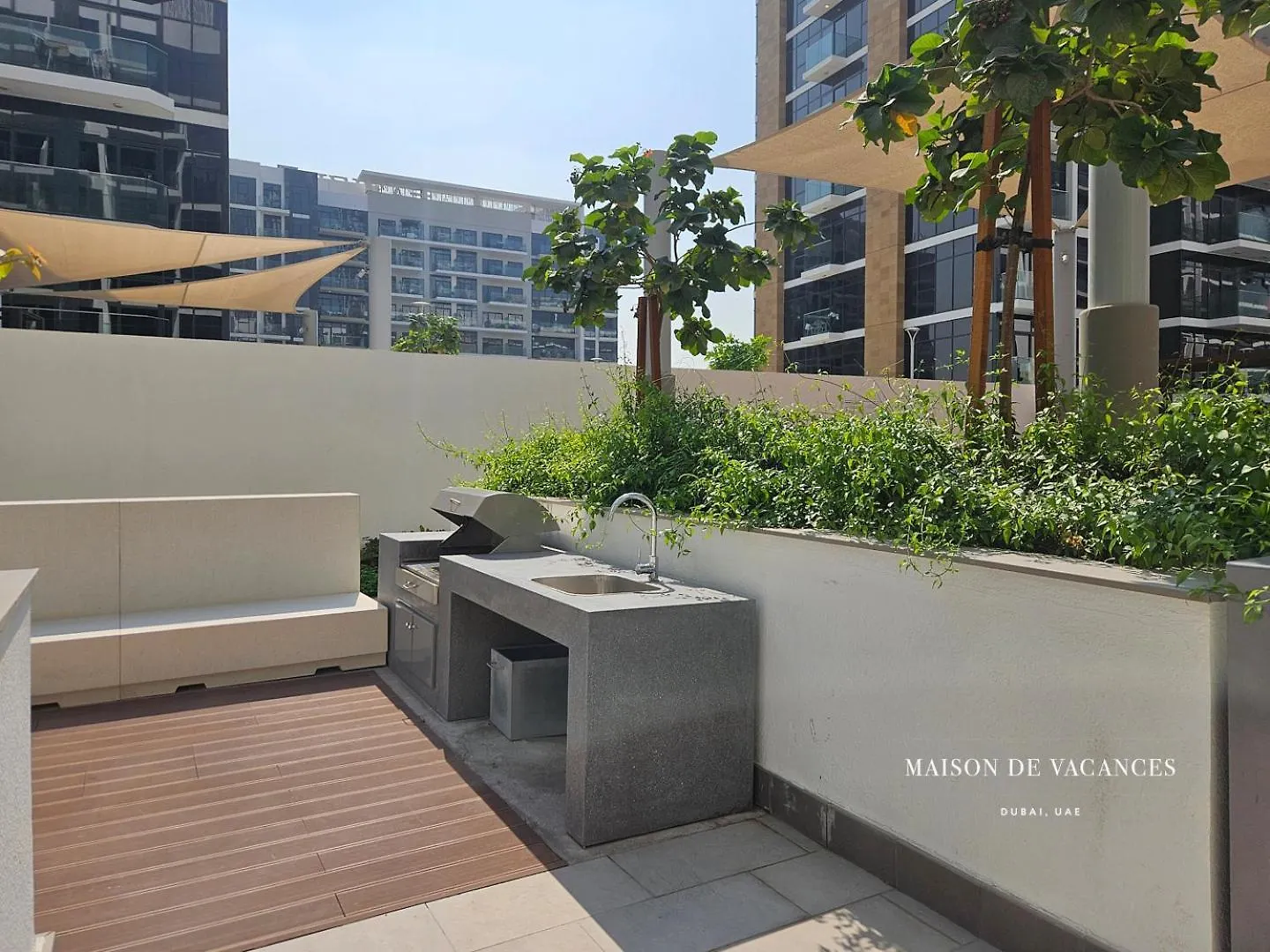 Apartment Spacious Boho Studio Pool View Dubai